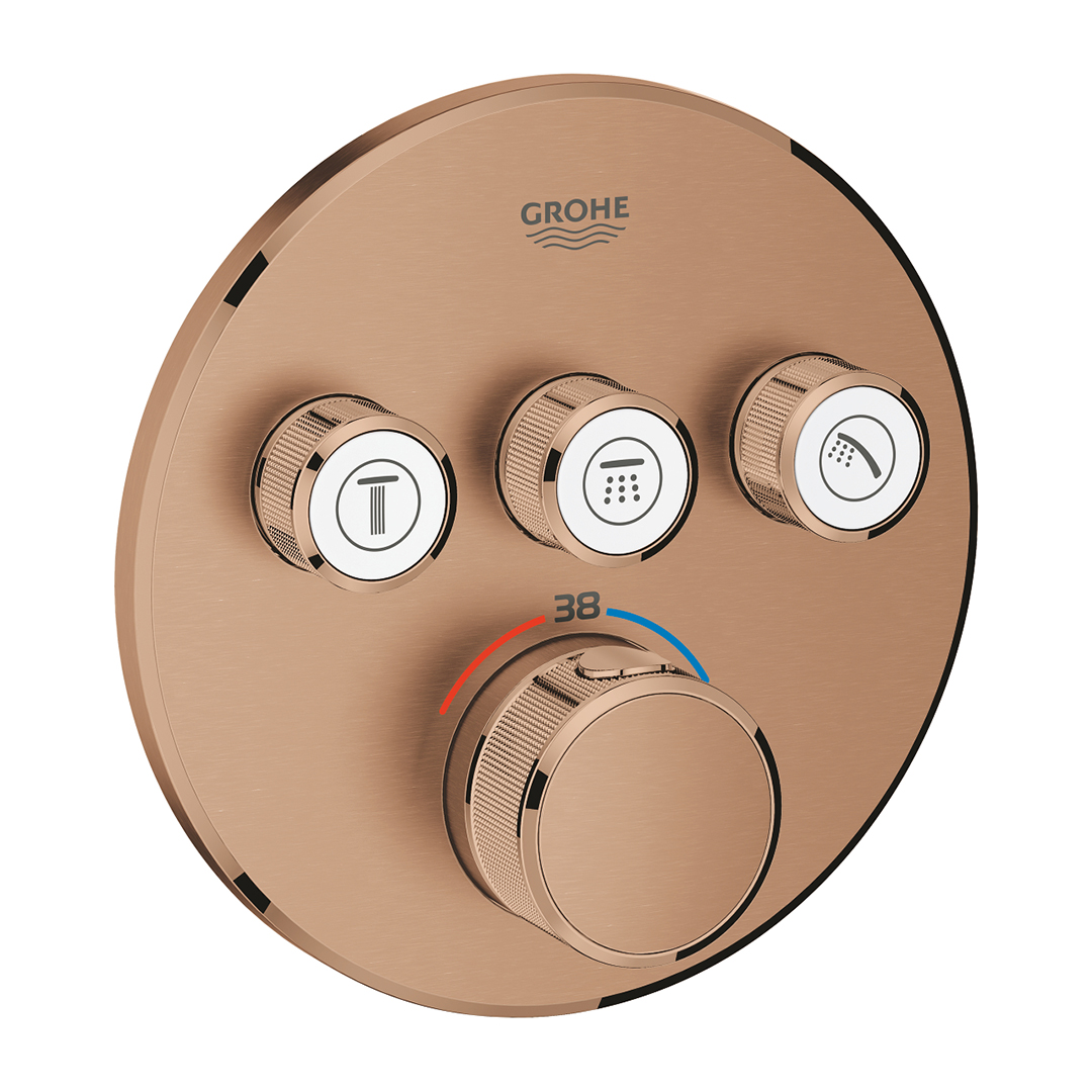 Термостат за вграждане с 3 извода Grohe Grohtherm SmartControl 29121DL0 – Grohe 11.32.323.0072